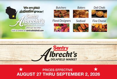Albrecht's Delafield Market Weekly Ad August 27 - September 2, 2026