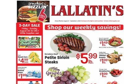 Lallatin Food Town (Soda Springs, ID) Weekly Ad August 27 - September 2, 2026