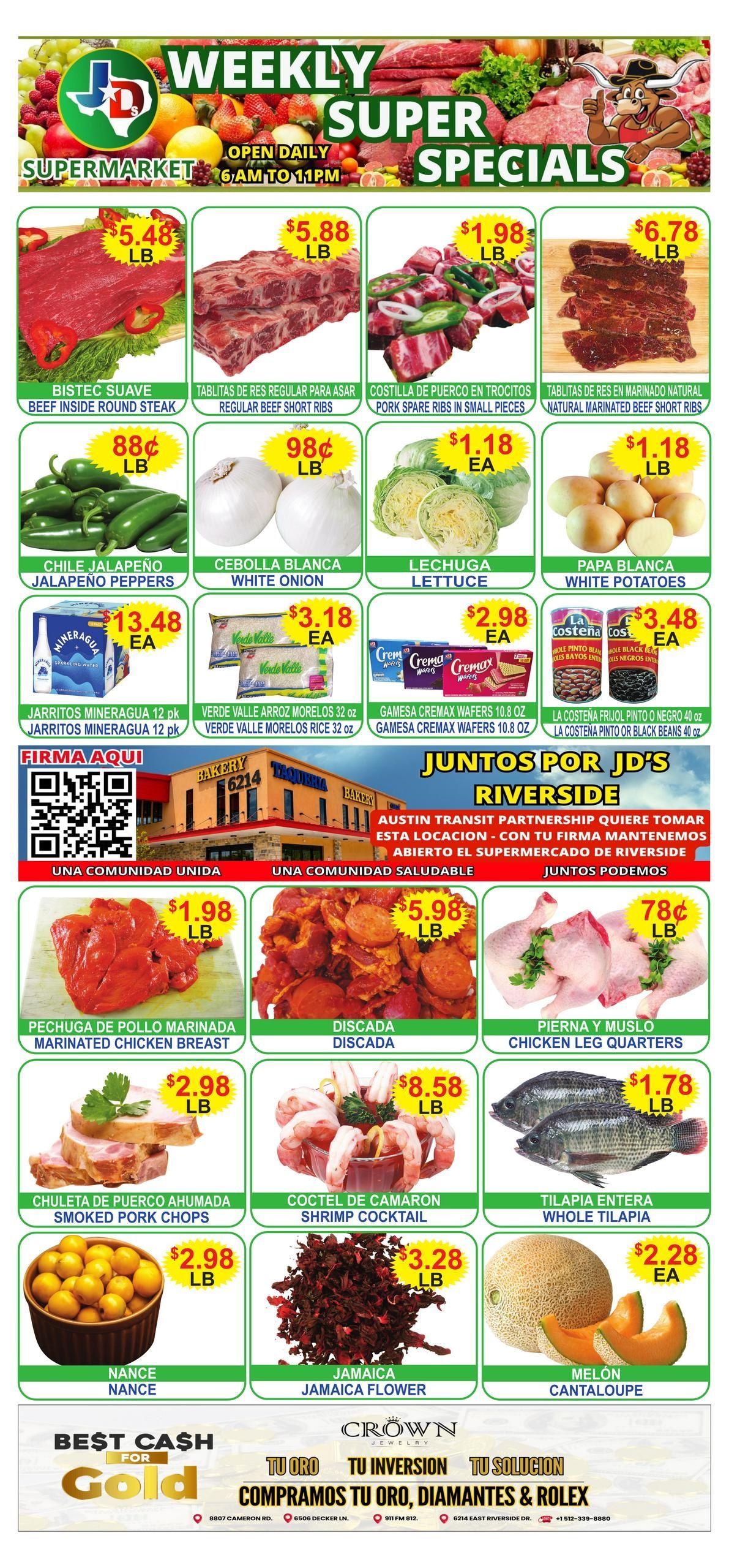 JD's Supermarket Weekly Ad September 2 - 8, 2026