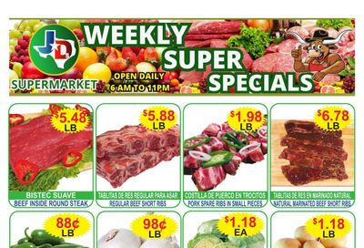 JD's Supermarket Weekly Ad September 2 - 8, 2026
