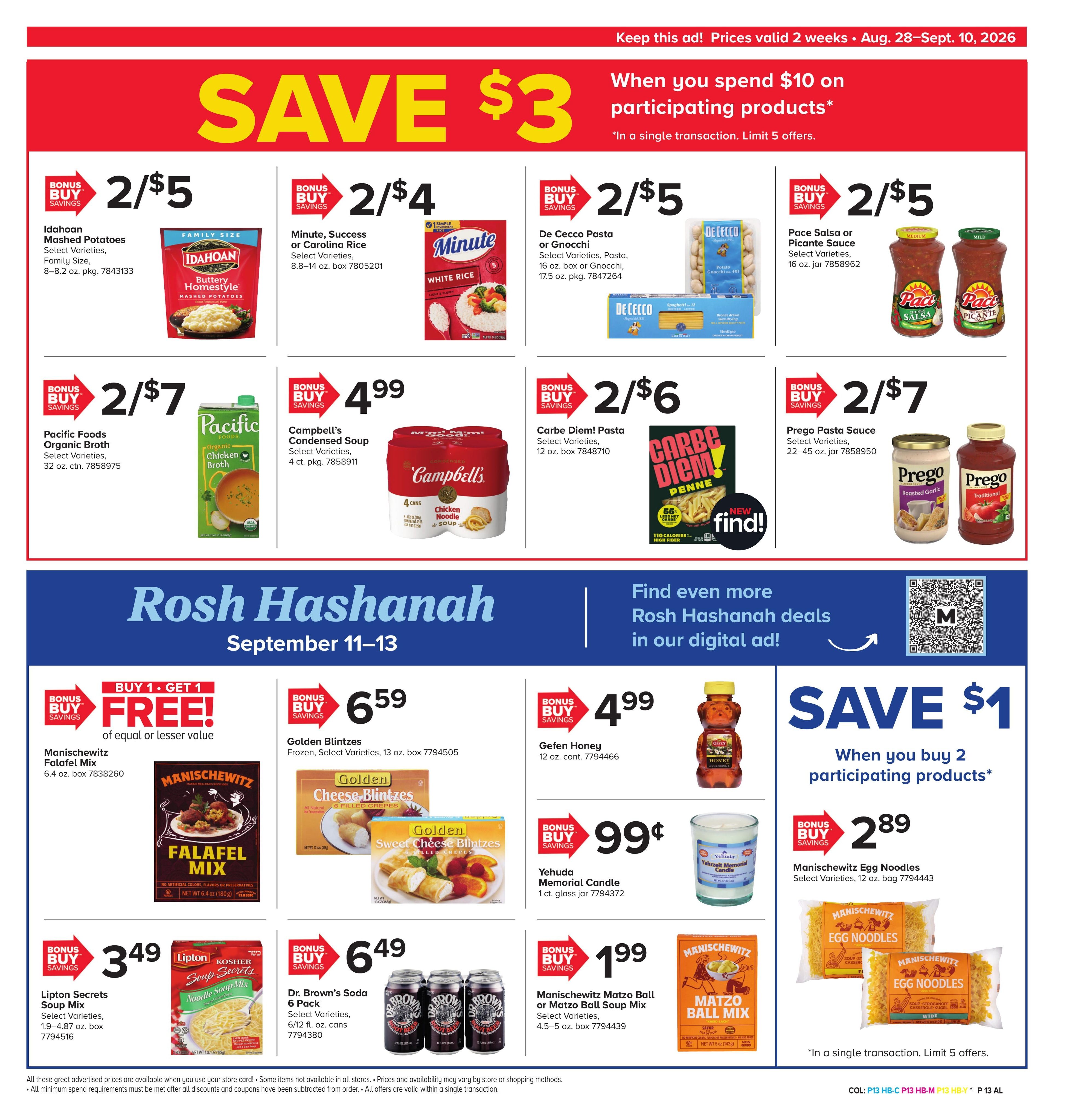 Martin's Food Market (Winchester–Oakpark Area, VA) Weekly Ad August 28 - September 10, 2026