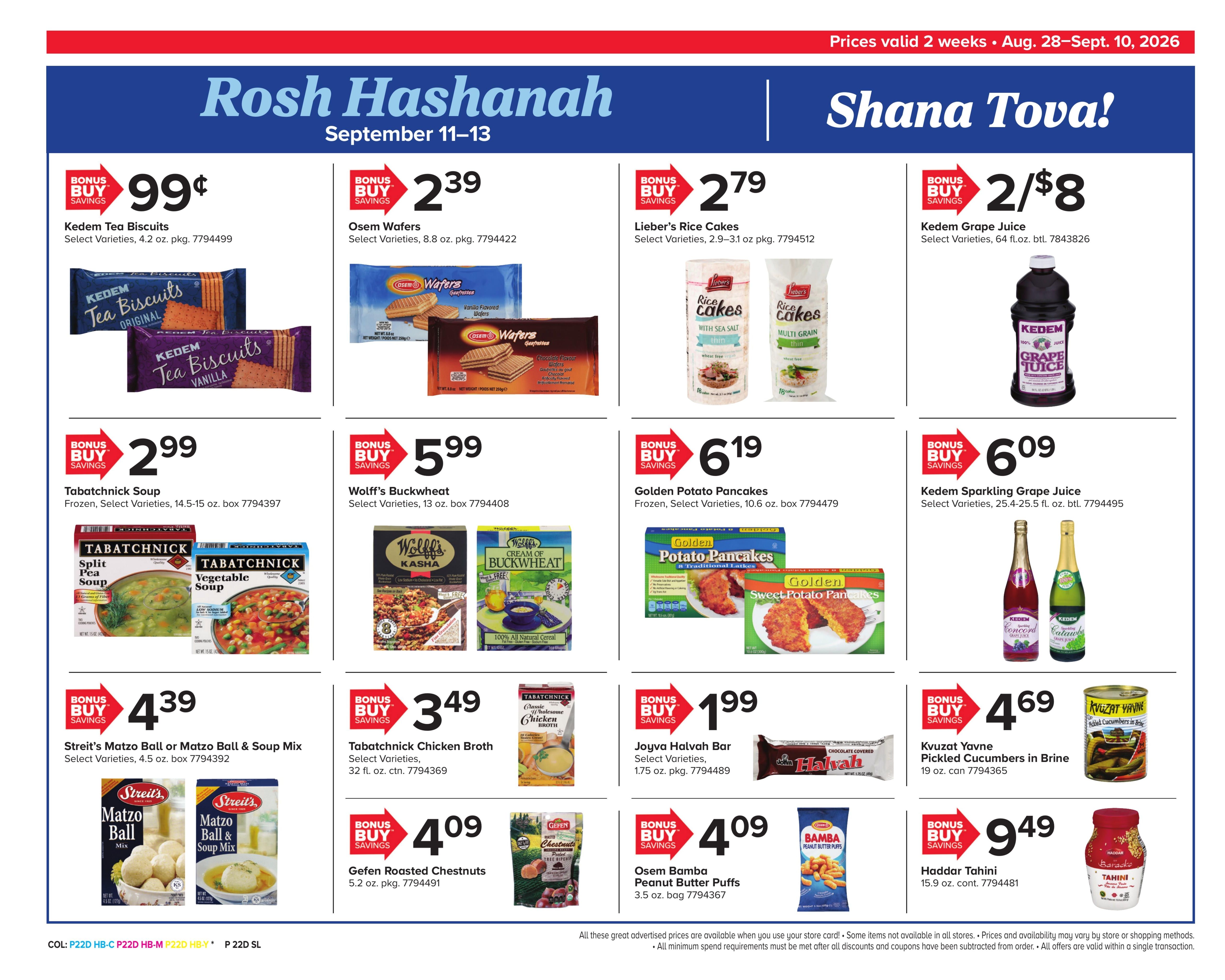 Martin's Food Market (Winchester–Oakpark Area, VA) Weekly Ad August 28 - September 10, 2026