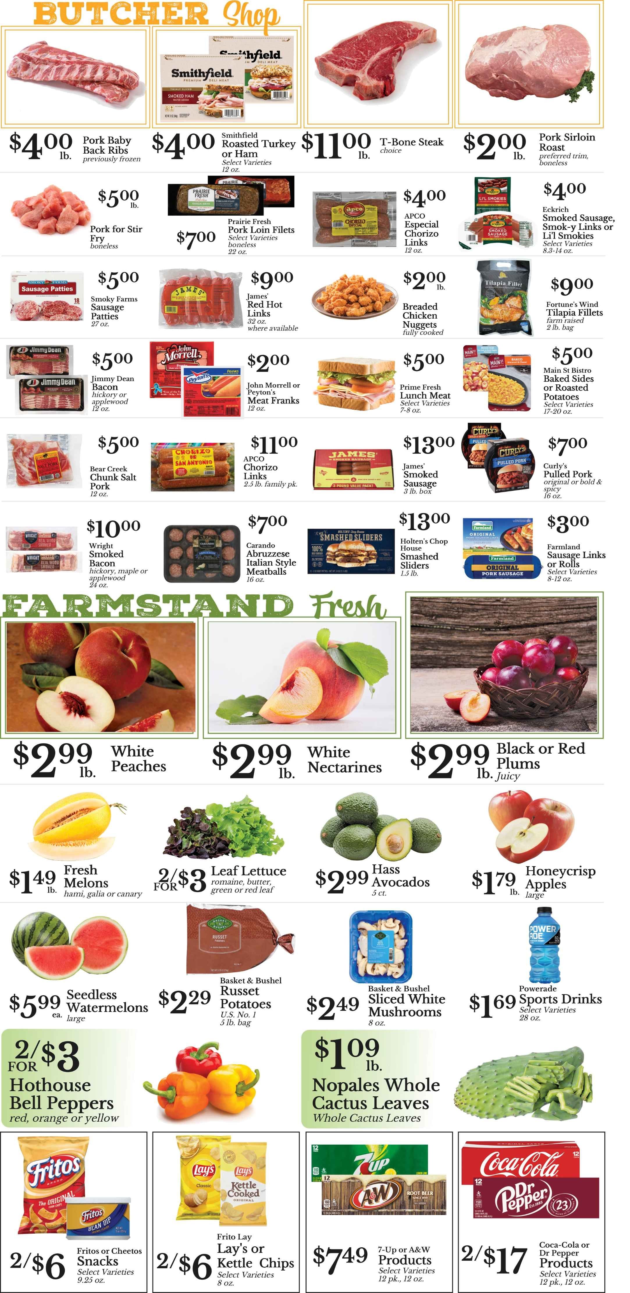 S&S Supermarket Weekly Ad August 23 - 29, 2026