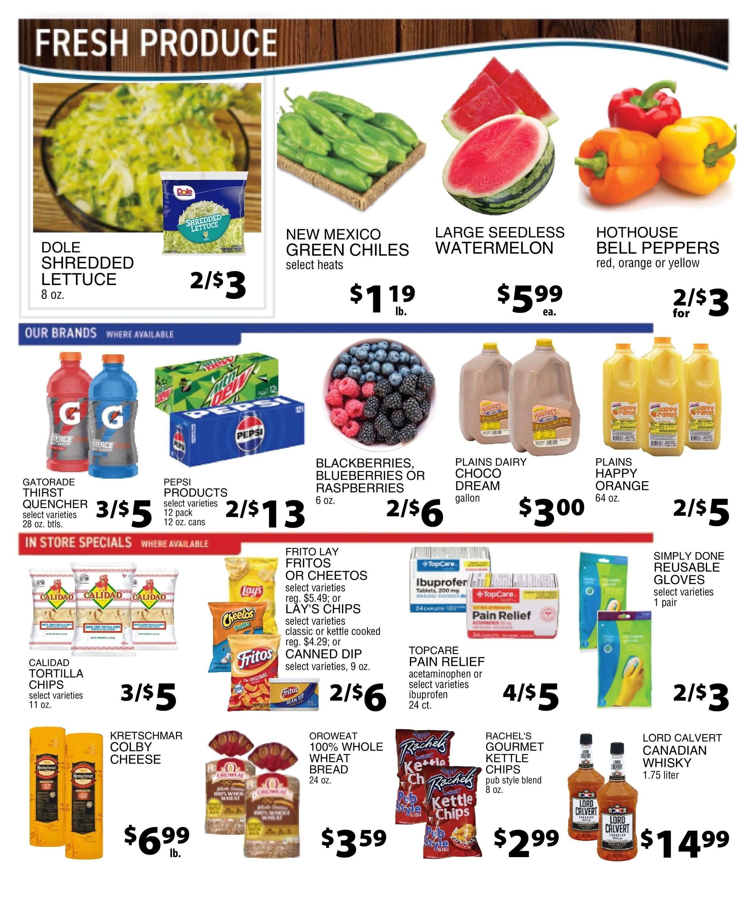 Alliance Grocery Kart Weekly Ad August 26 - September 1, 2026