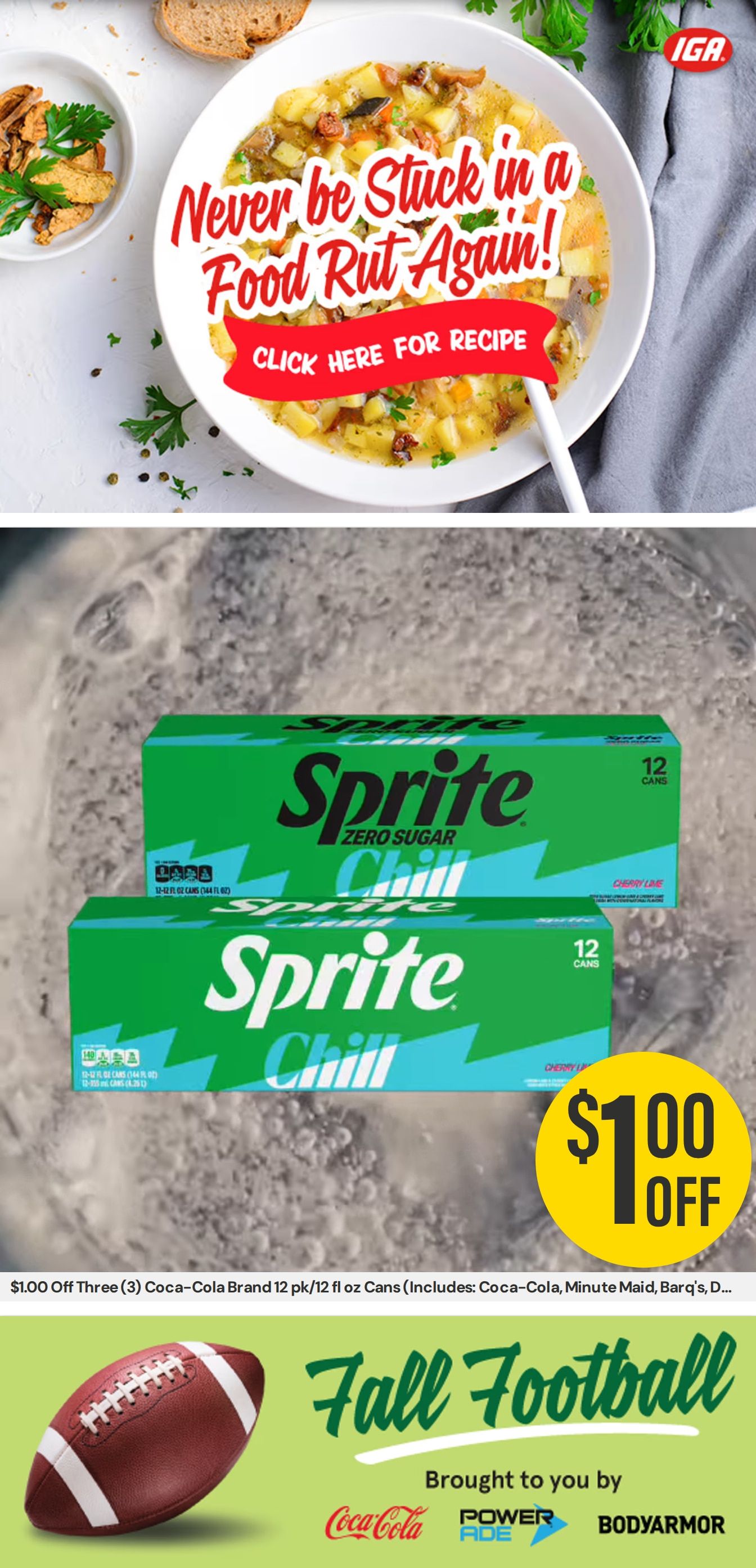 Olsen's Marketplace IGA Weekly Ad August 26 - September 8, 2026