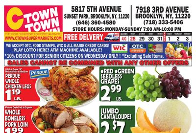 C Town (Brooklyn Area, NY) Weekly Ad August 28 - September 3, 2026
