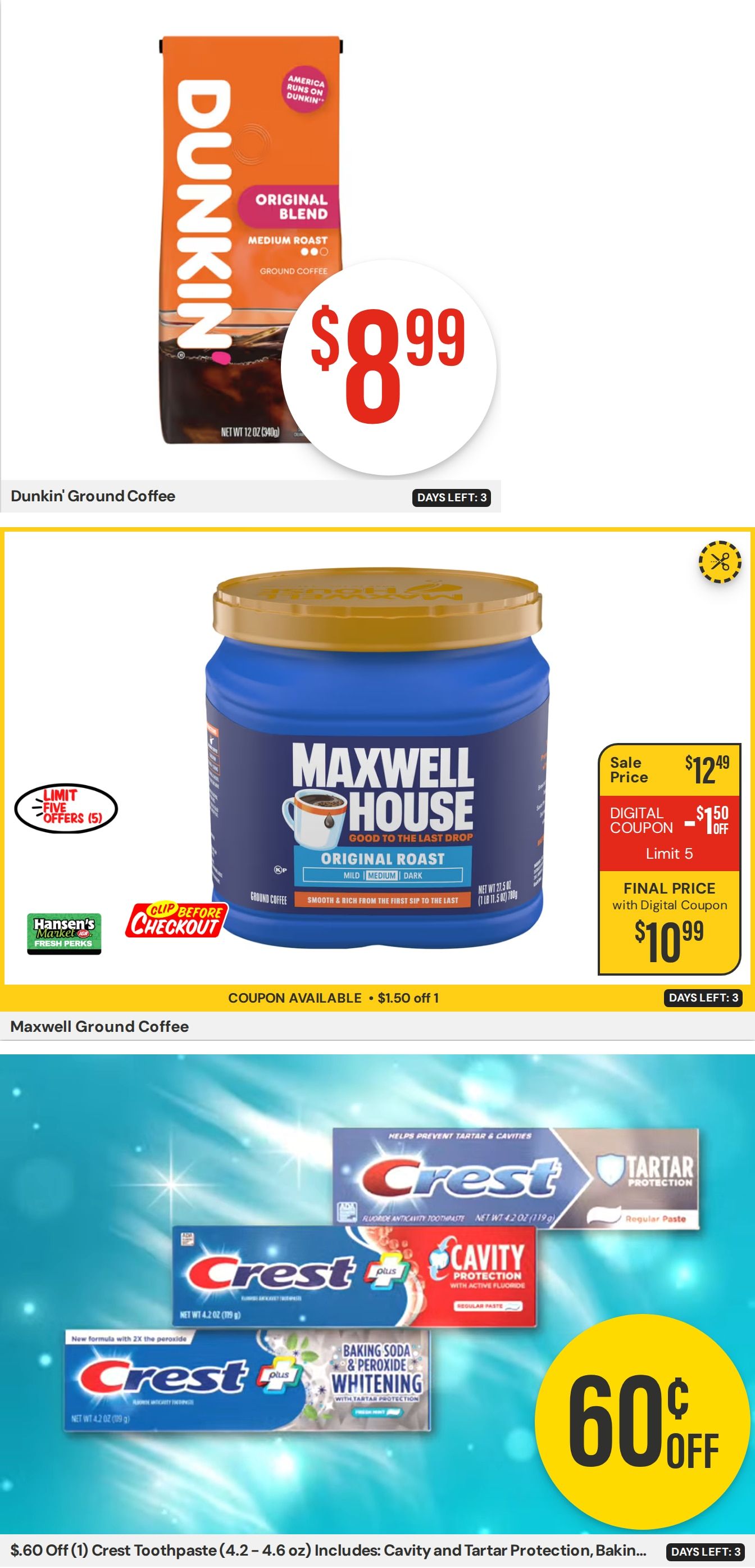 Hansen's IGA Wisconsin (Black River Falls, WI) Weekly Ad August 24 - 30, 2026