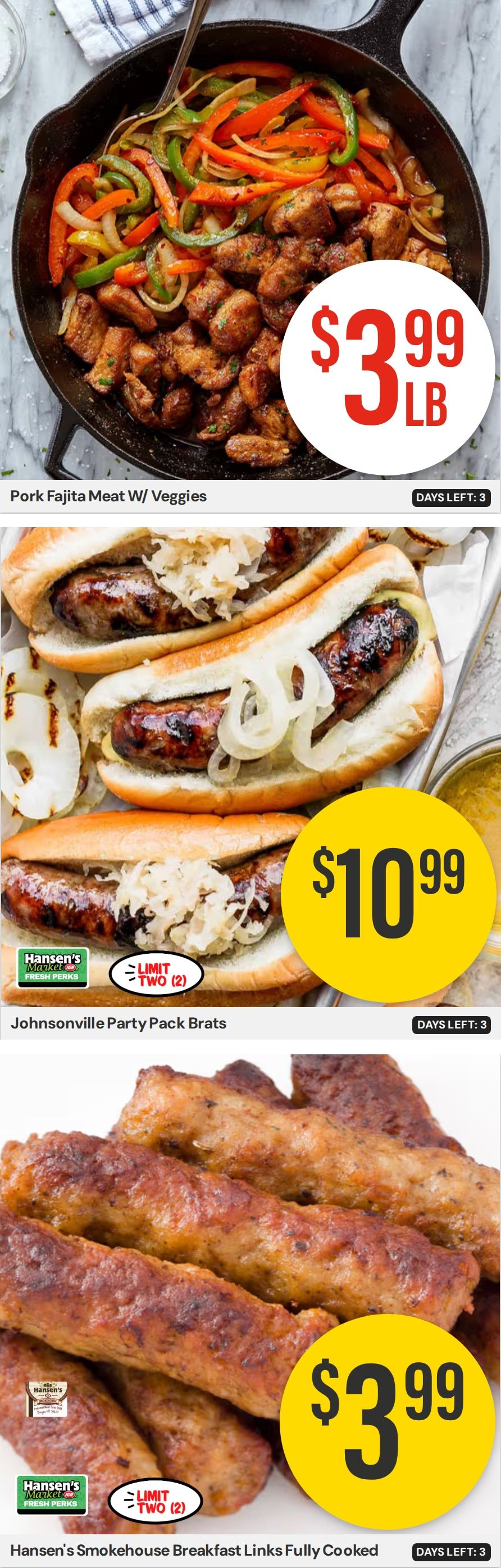 Hansen's IGA Wisconsin Weekly Ad August 24 - 30, 2026