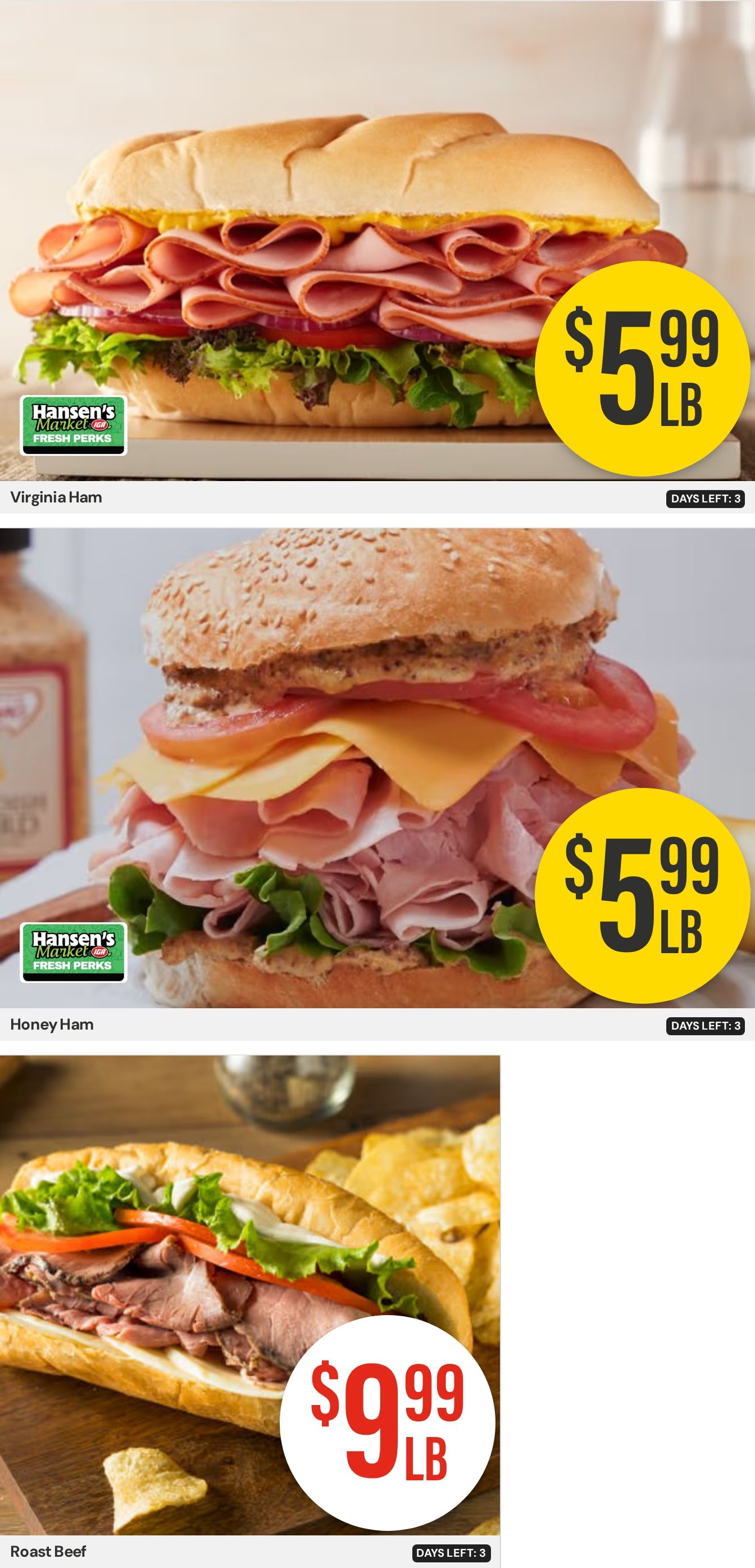 Hansen's IGA Wisconsin Weekly Ad August 24 - 30, 2026