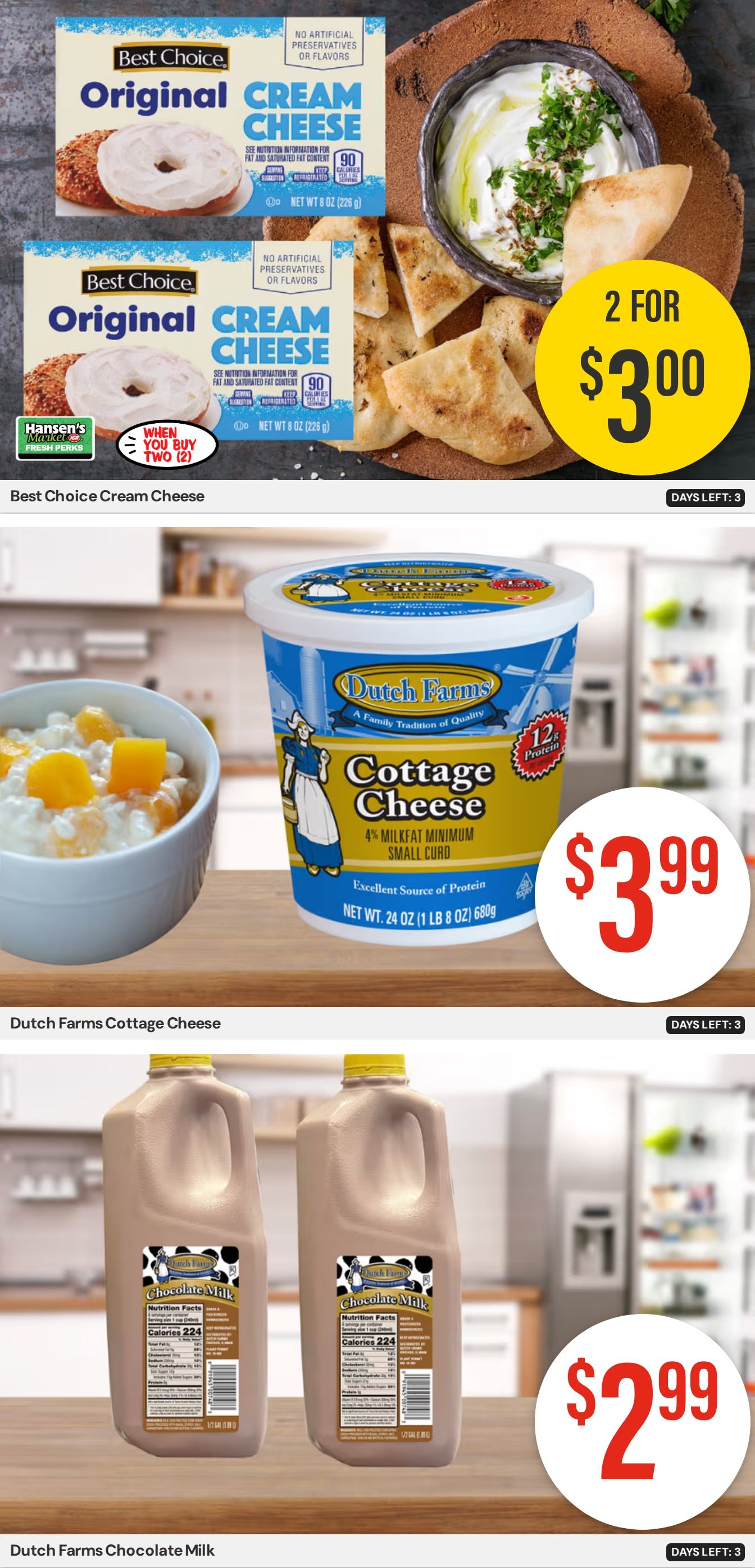 Hansen's IGA Wisconsin Weekly Ad August 24 - 30, 2026