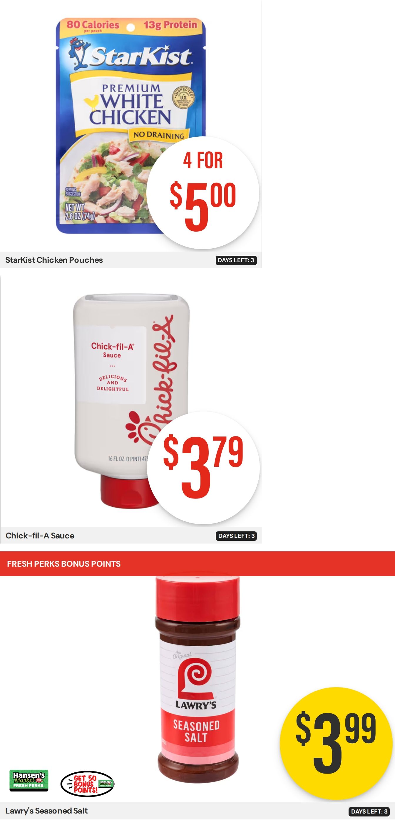 Hansen's IGA Wisconsin Weekly Ad August 24 - 30, 2026
