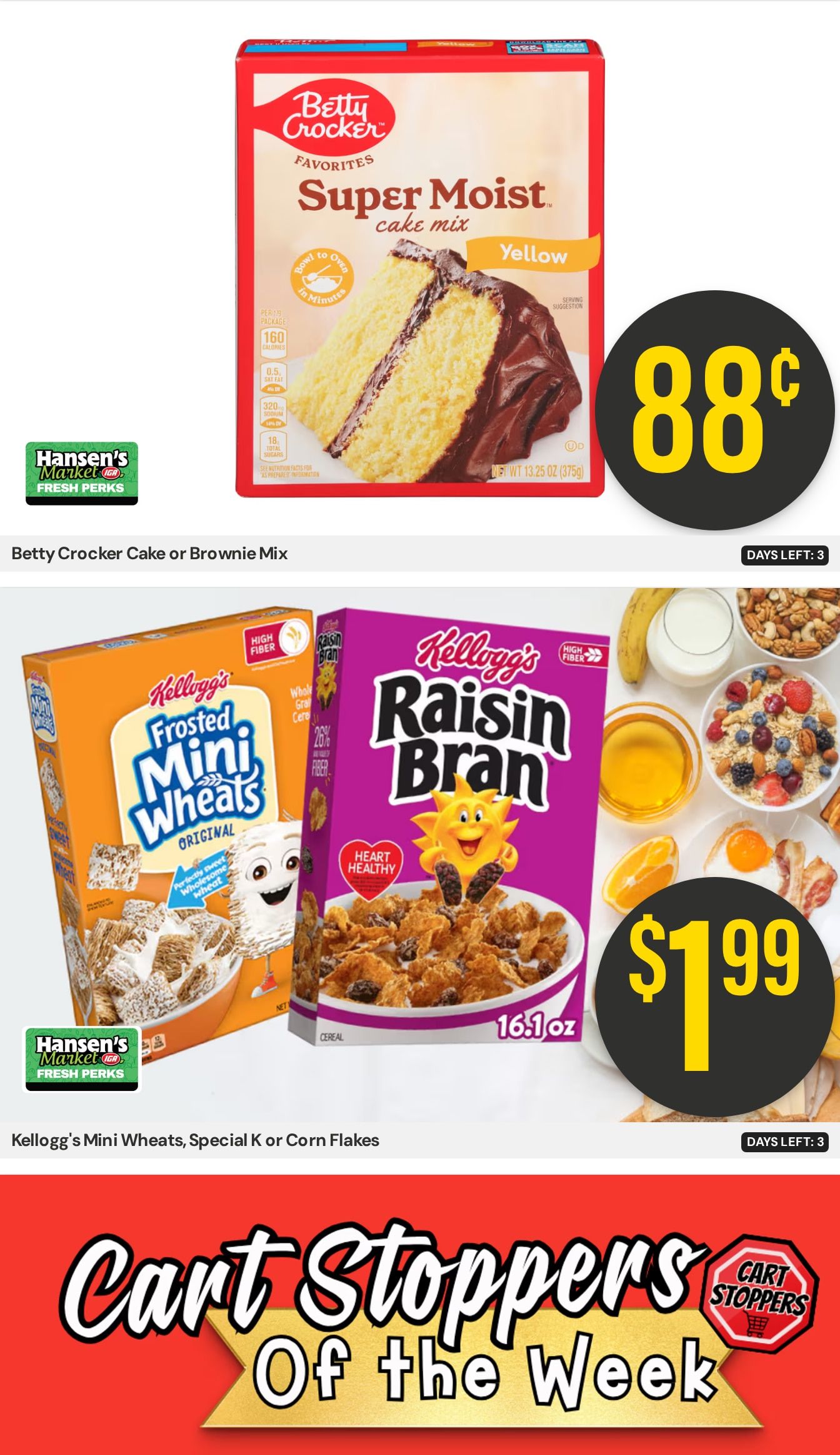 Hansen's IGA Wisconsin Weekly Ad August 24 - 30, 2026