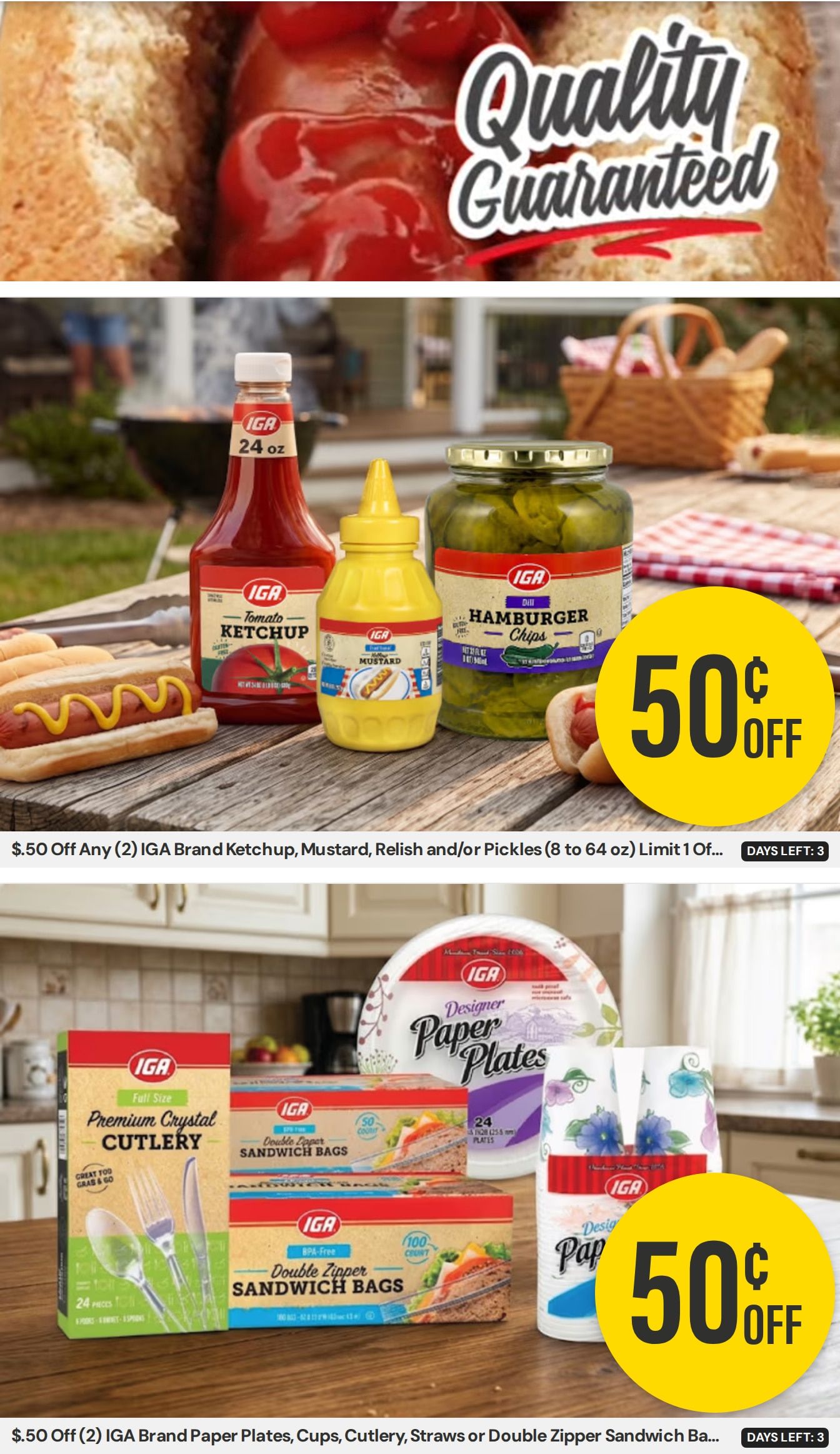 Nemenz IGA Weekly Ad August 26 - September 8, 2026