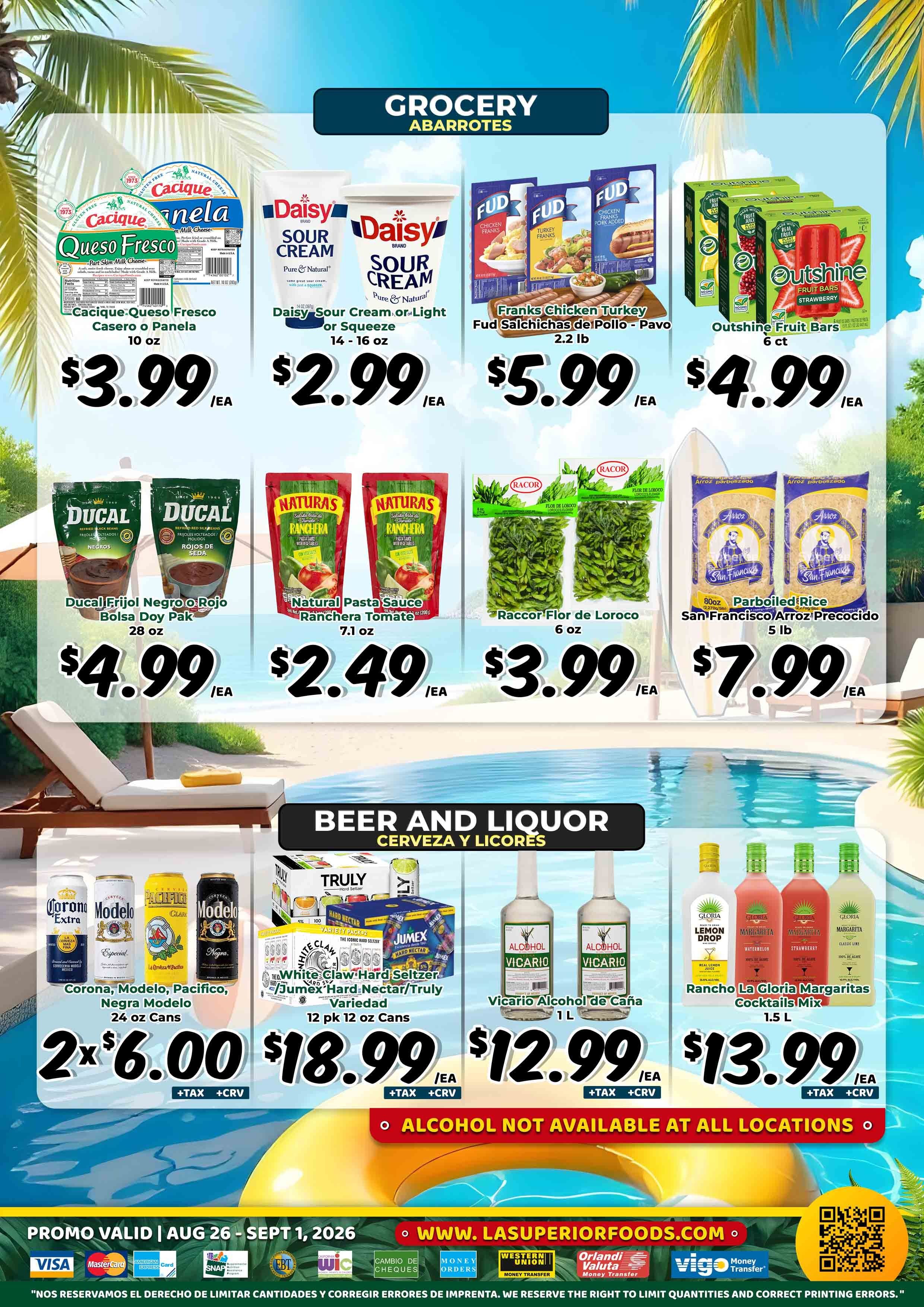 La Superior Mercados Weekly Ad August 26 - September 1, 2026