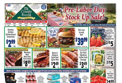 Elk County Foods Weekly Ad August 27 - September 2, 2026