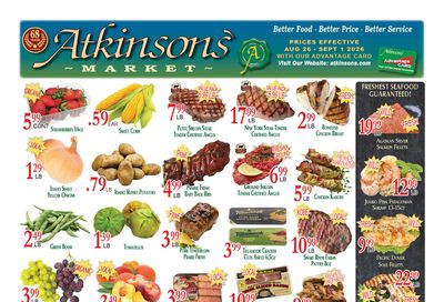 Atkinsons' Market Weekly Ad August 26 - September 1, 2026