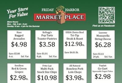 Friday Harbor Marketplace Weekly Ad August 26 - September 1, 2026