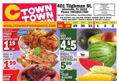 C Town (Allentown Area, PA) Weekly Ad August 28 - September 3, 2026