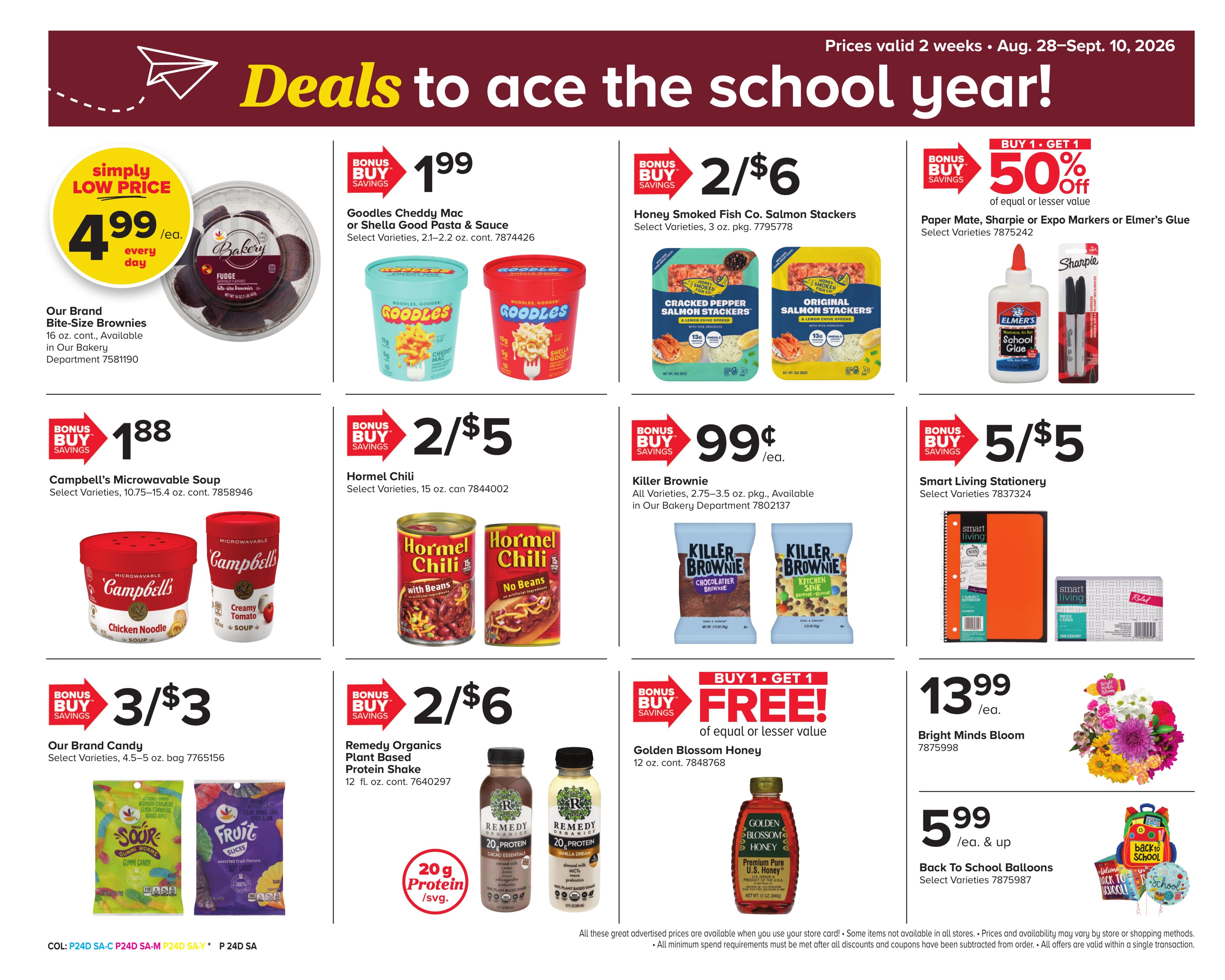 Giant Food Stores (Hawley-Hunlock Creek Area, PA) Weekly Ad August 28 - September 10, 2026