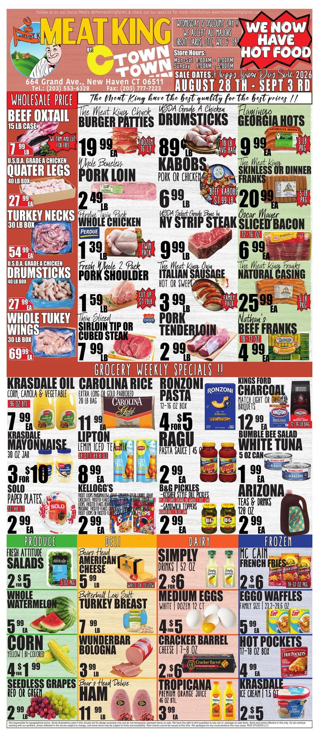 C Town (New Haven Area, CT) Weekly Ad August 28 - September 3, 2026