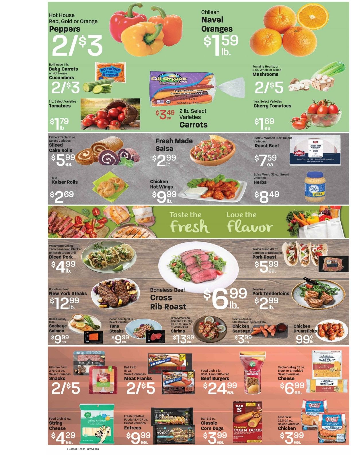 Clinton Market Weekly Ad August 26 - September 1, 2026