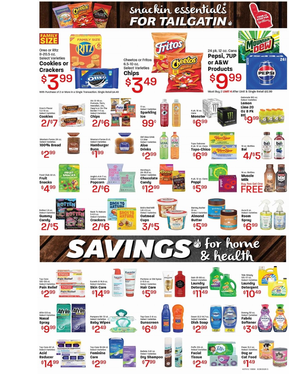 Clinton Market Weekly Ad August 26 - September 1, 2026