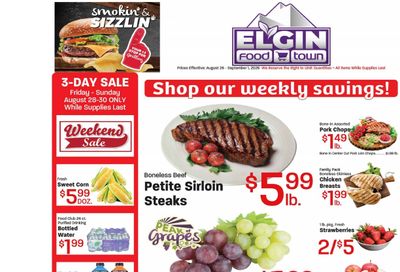 Elgin Foodtown Weekly Ad August 26 - September 1, 2026