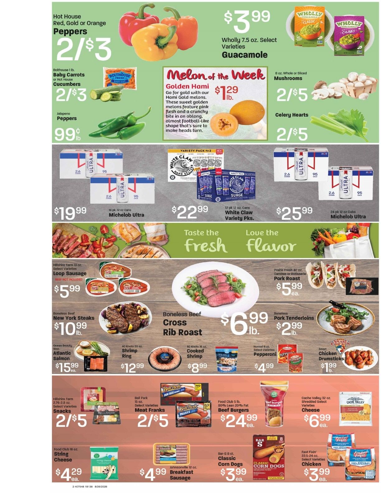 Elgin Foodtown Weekly Ad August 26 - September 1, 2026