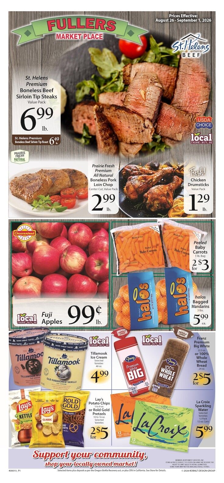 Fuller's Market Weekly Ad August 26 - September 1, 2026