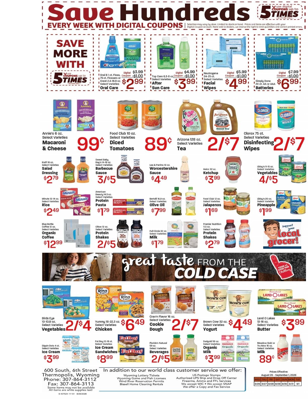 Mack's Market Weekly Ad August 26 - September 1, 2026