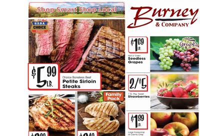 Burney's Weekly Ad August 26 - September 1, 2026