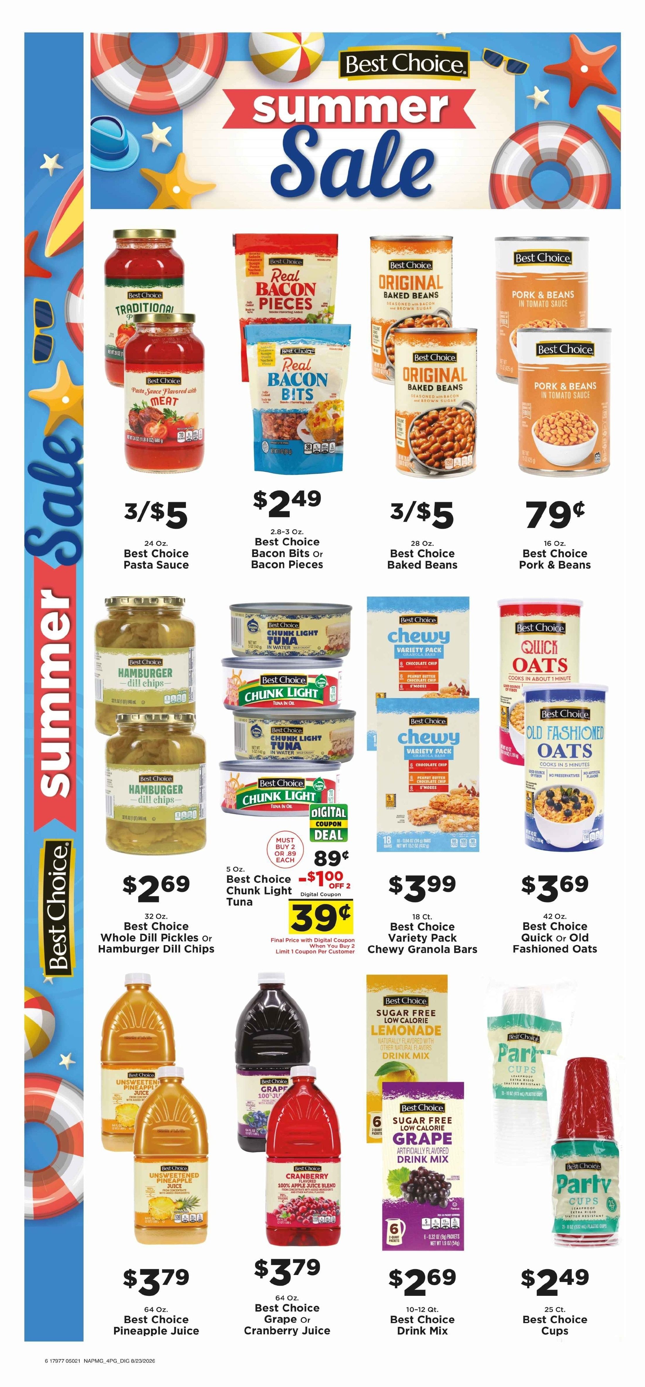 Chappell's Hometown Foods Weekly Ad August 24 - 30, 2026