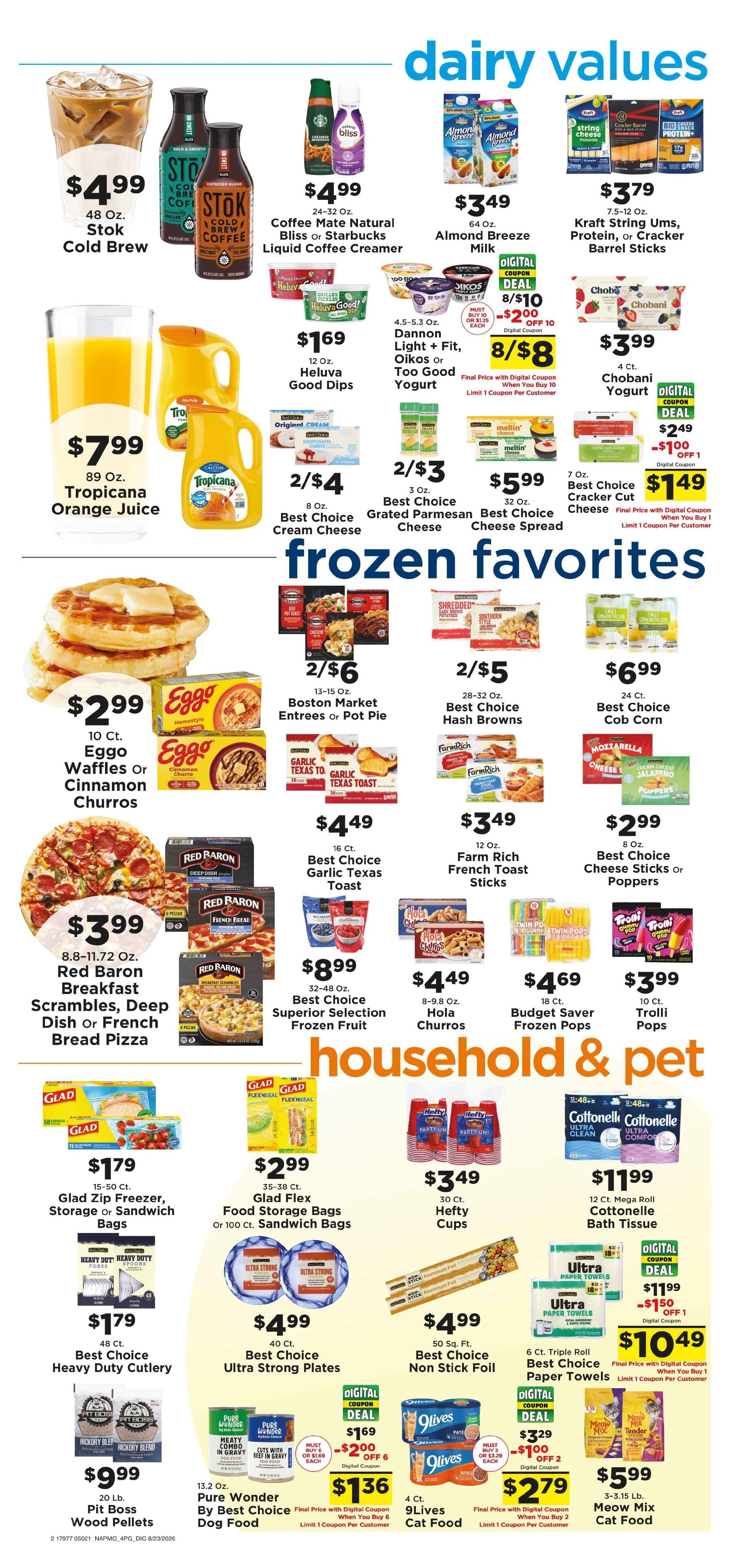 Chappell's Hometown Foods Weekly Ad August 24 - 30, 2026