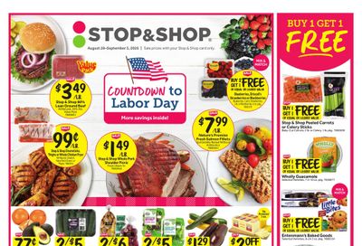 Stop & Shop (Stamford Area, CT) Weekly Ad August 28 - September 3, 2026