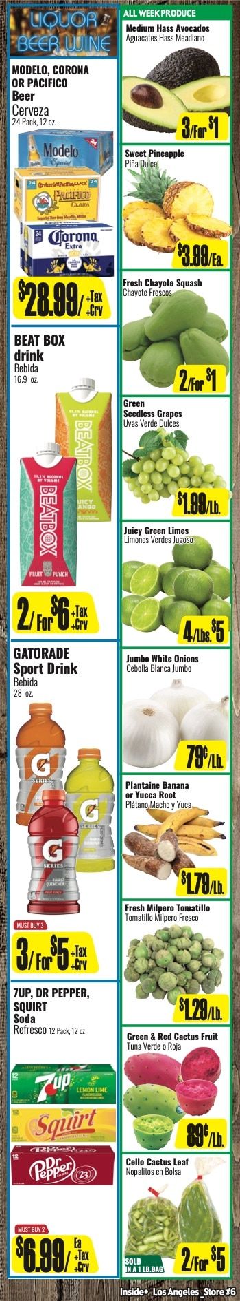 R Ranch Markets (Compton and Santa Ana, CA) Weekly Ad August 26 - September 1, 2026