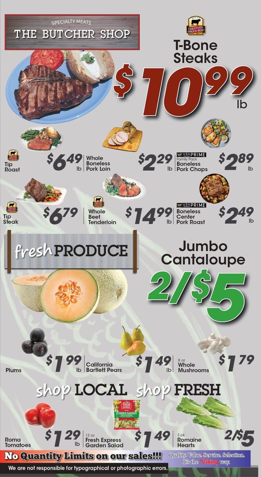 Viking Village Foods Weekly Ad August 24 - 30, 2026
