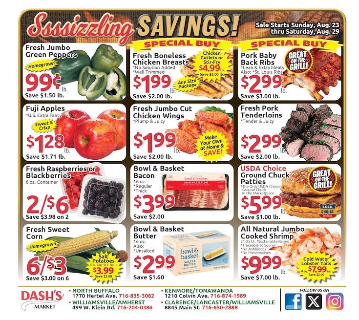 Dash's Market Weekly Ad August 23 - 29, 2026
