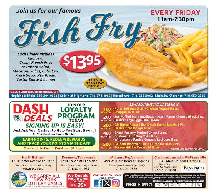 Dash's Market Weekly Ad August 23 - 29, 2026