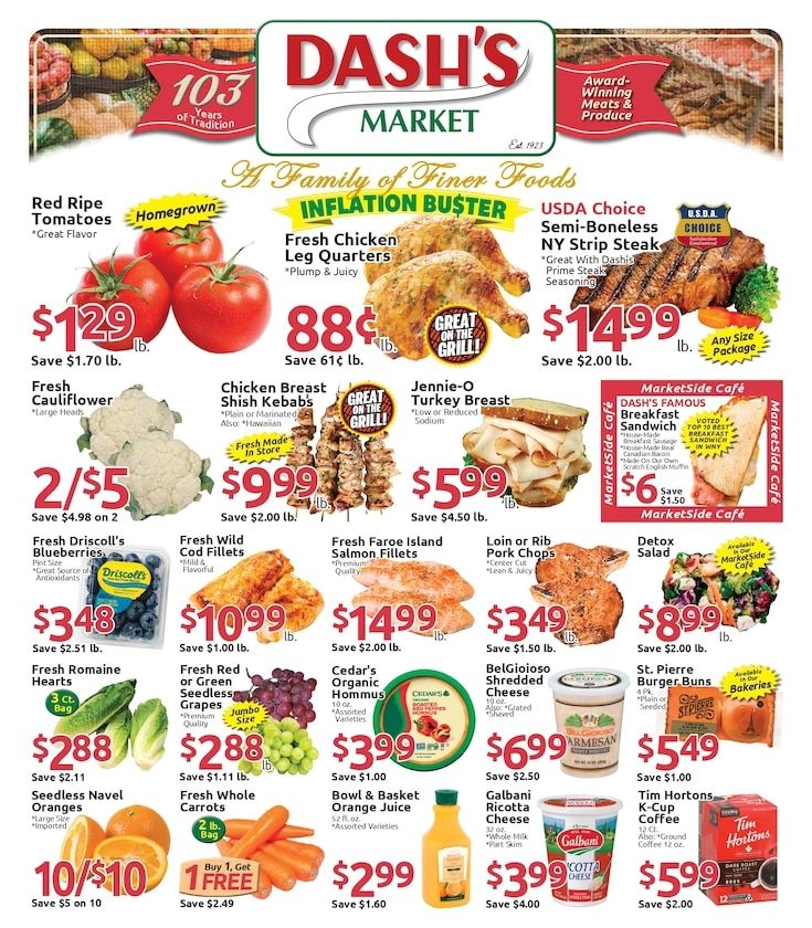 Dash's Market Weekly Ad August 23 - 29, 2026