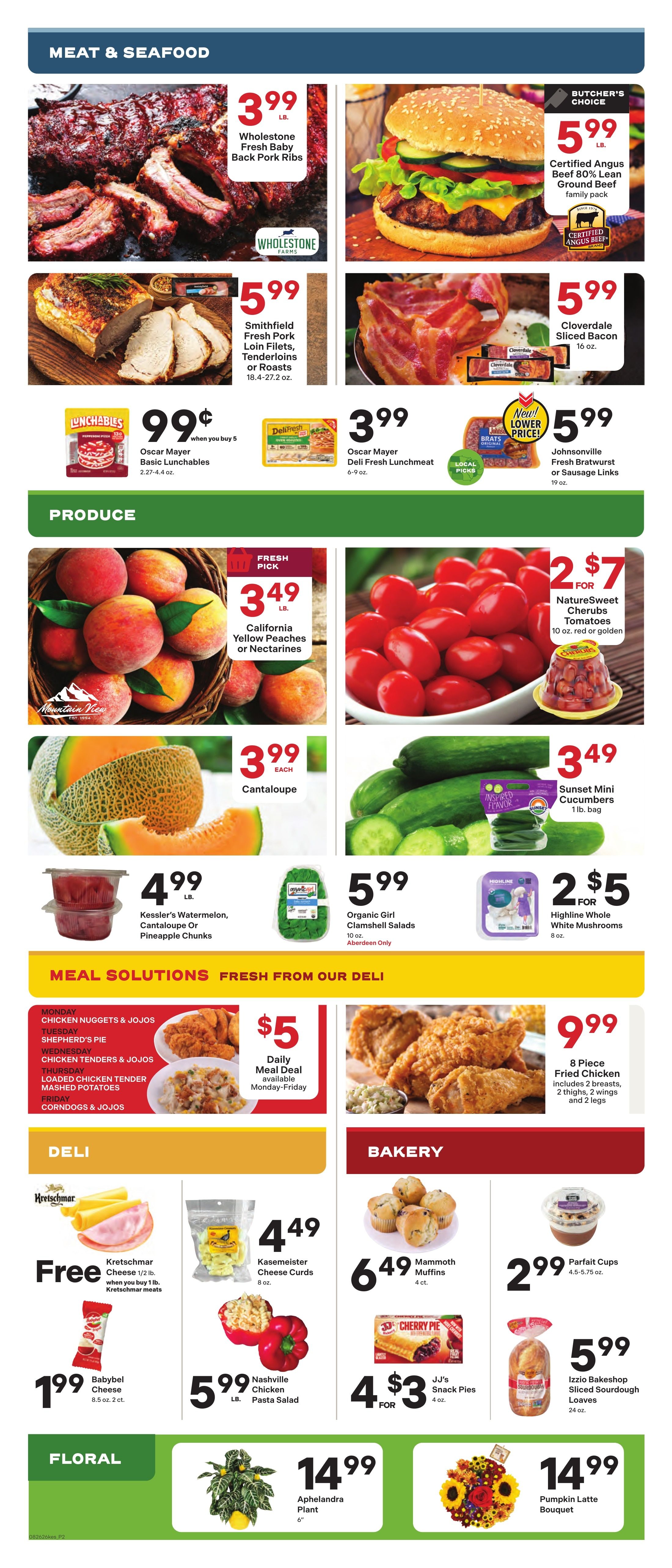 Kessler's Grocery Weekly Ad August 26 - September 1, 2026