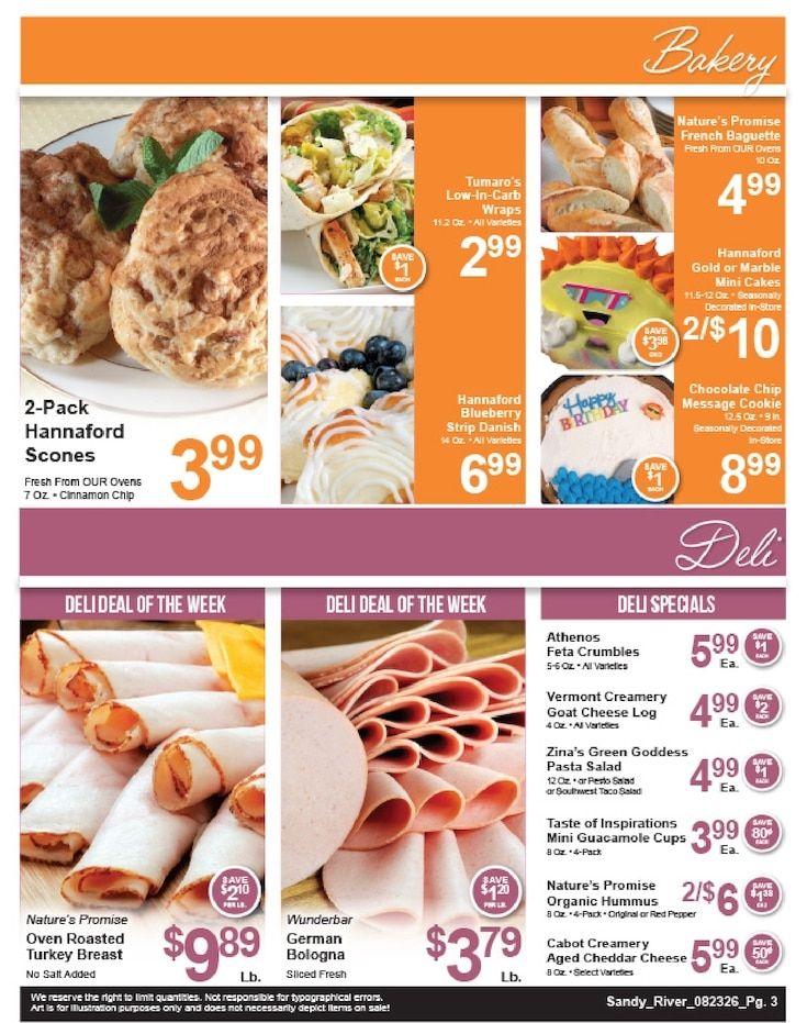 Sandy River Shop 'n Save Weekly Ad August 23 - 29, 2026