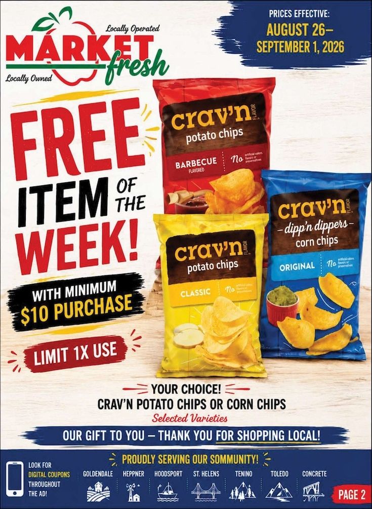 Concrete Market Fresh Weekly Ad August 26 - September 1, 2026
