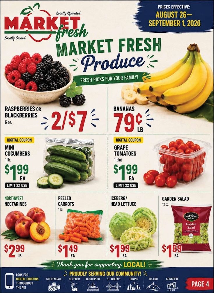 Concrete Market Fresh Weekly Ad August 26 - September 1, 2026