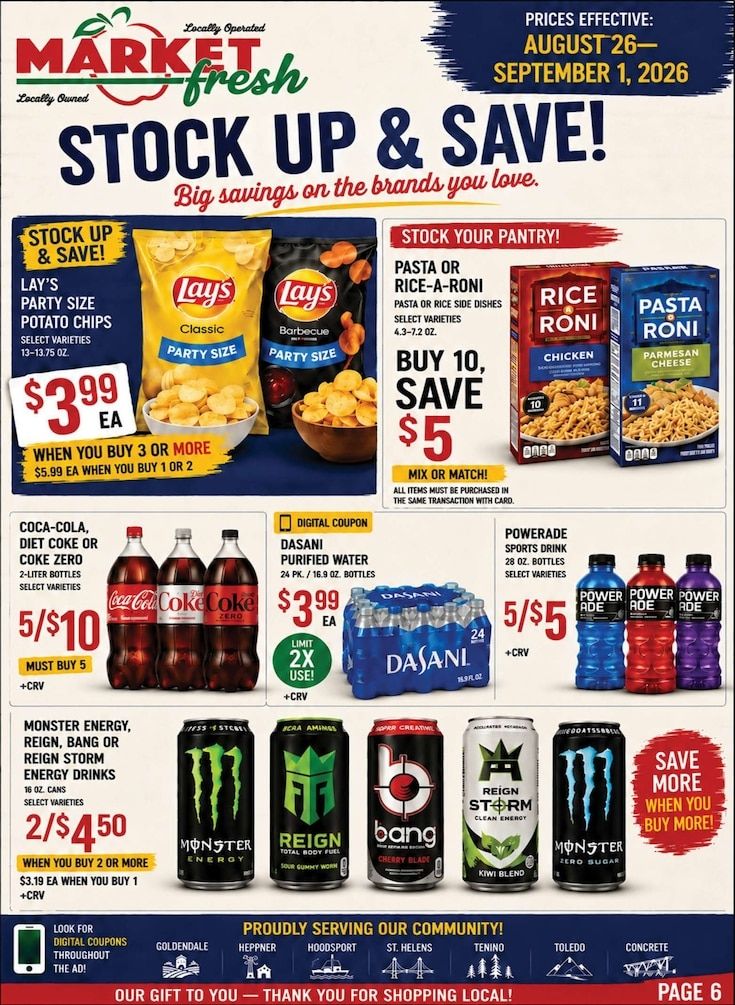 Concrete Market Fresh Weekly Ad August 26 - September 1, 2026