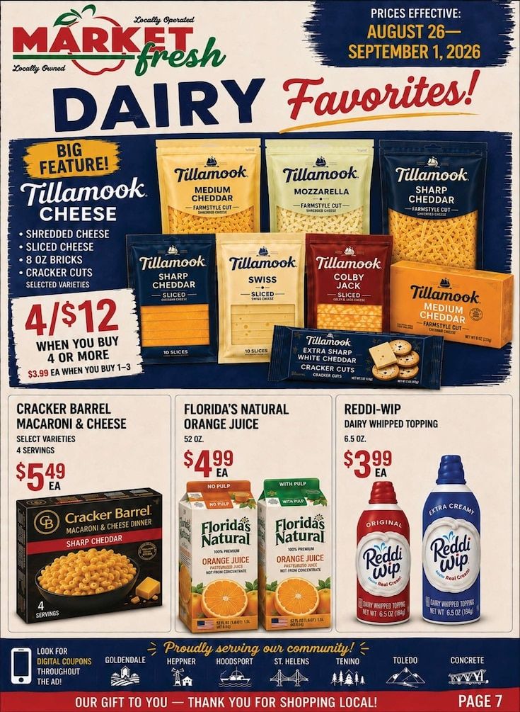 Concrete Market Fresh Weekly Ad August 26 - September 1, 2026