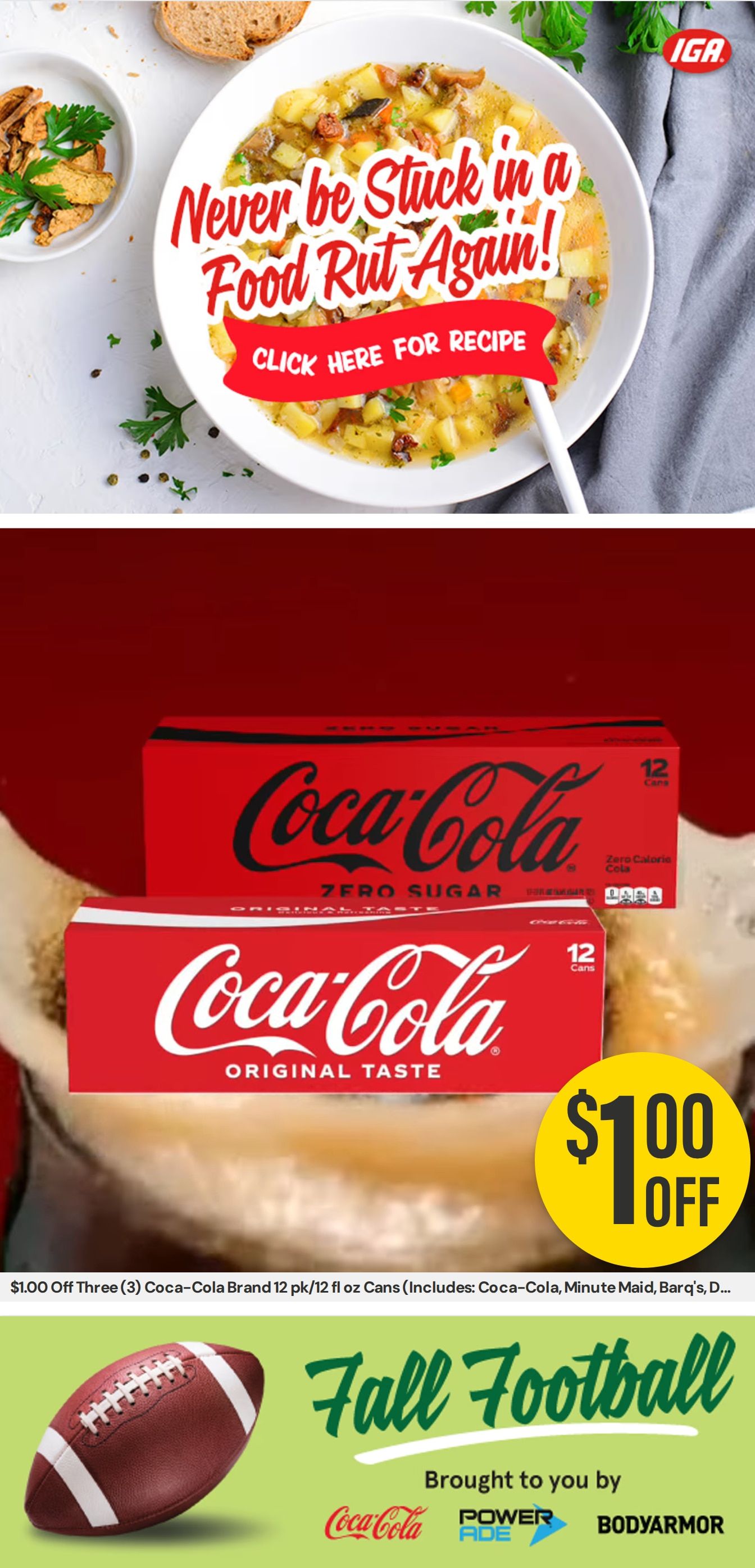 D & R Market IGA Weekly Ad August 26 - September 8, 2026