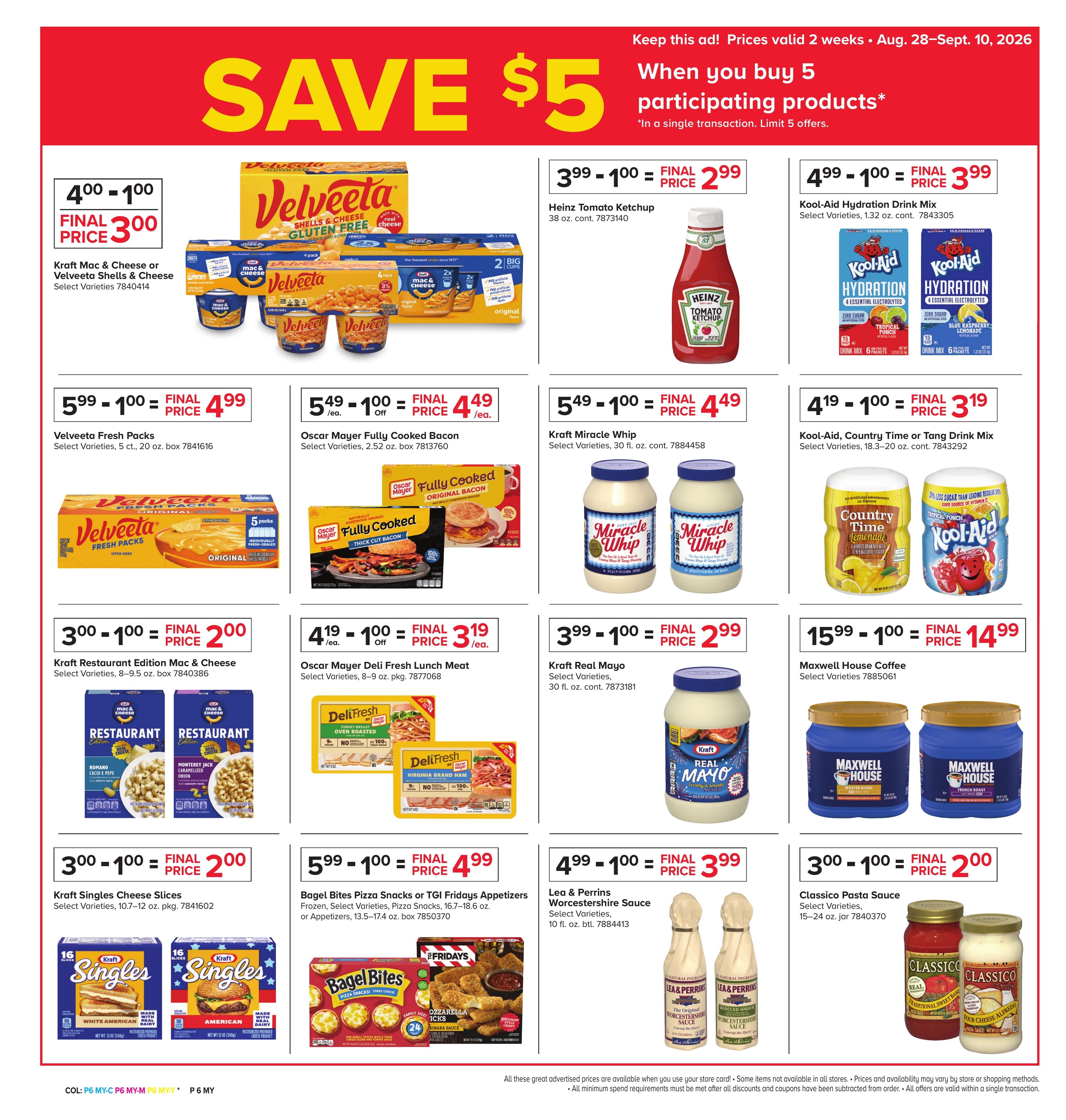 Giant Food Stores (Corriganville Area, MD) Weekly Ad August 28 - September 10, 2026