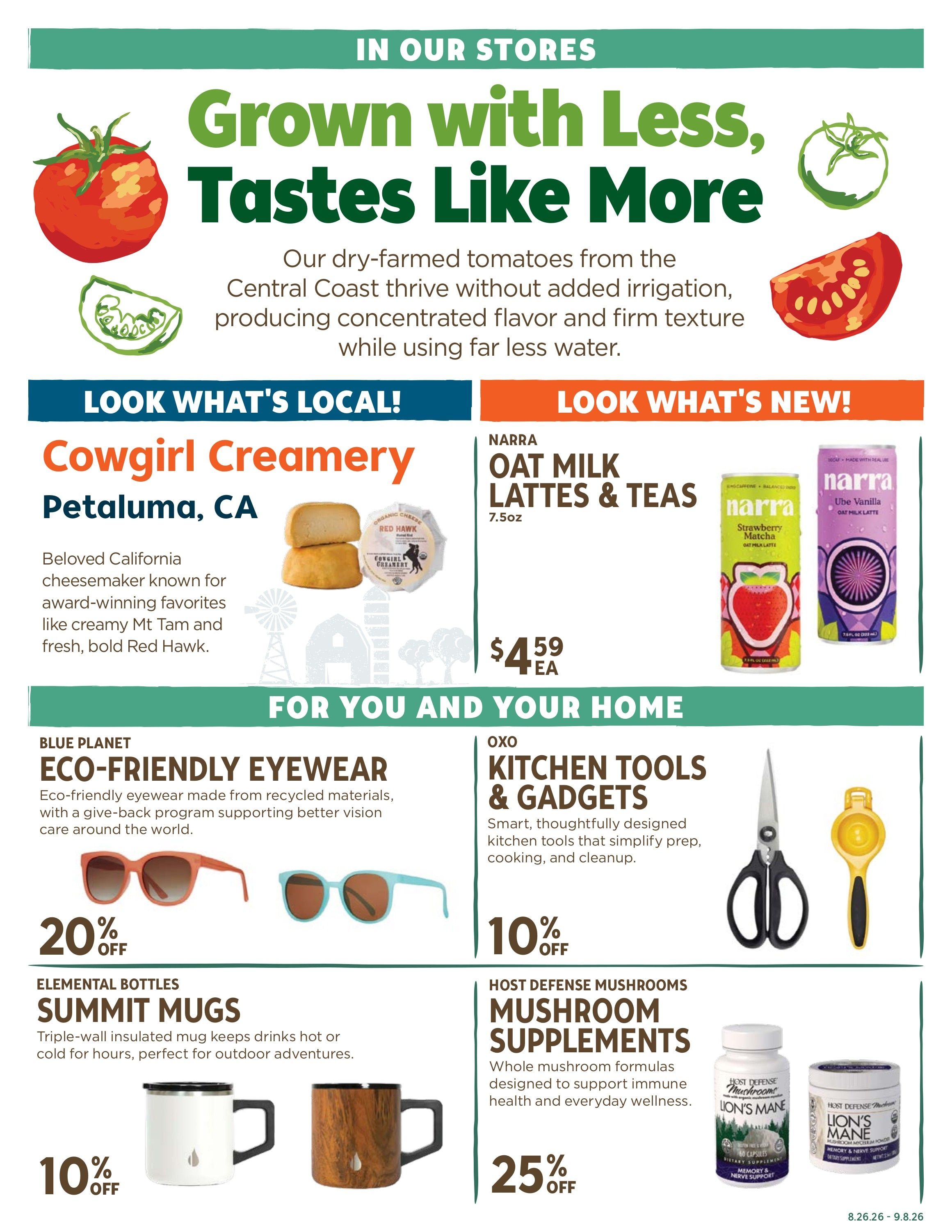 New Leaf Community Markets Weekly Ad September 2 - 8, 2026