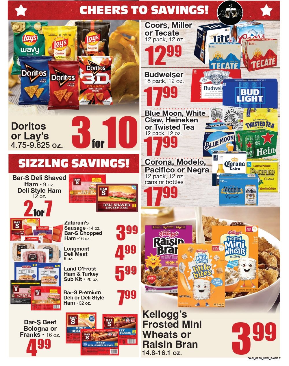 Garrett's IGA Weekly Ad August 26 - September 1, 2026
