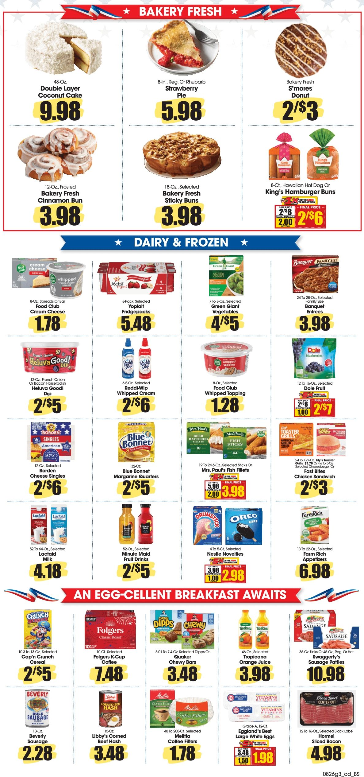 B&T's Food Fresh Market Weekly Ad August 26 - September 1, 2026